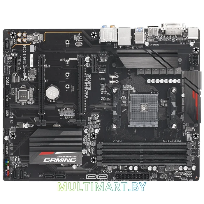 Материнская плата Gigabyte B450 Gaming X (rev. 1.1)